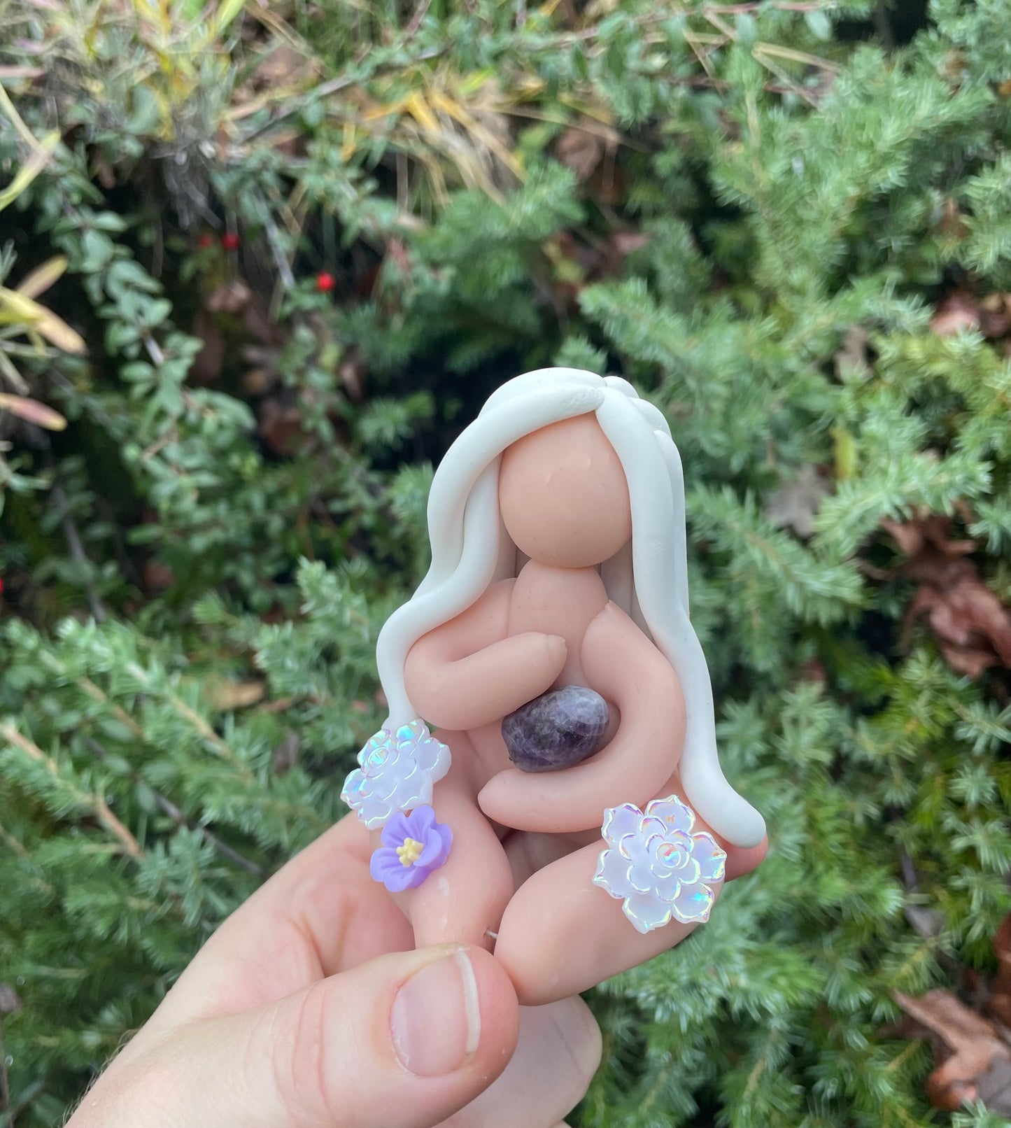Innocent Amethyst Goddess