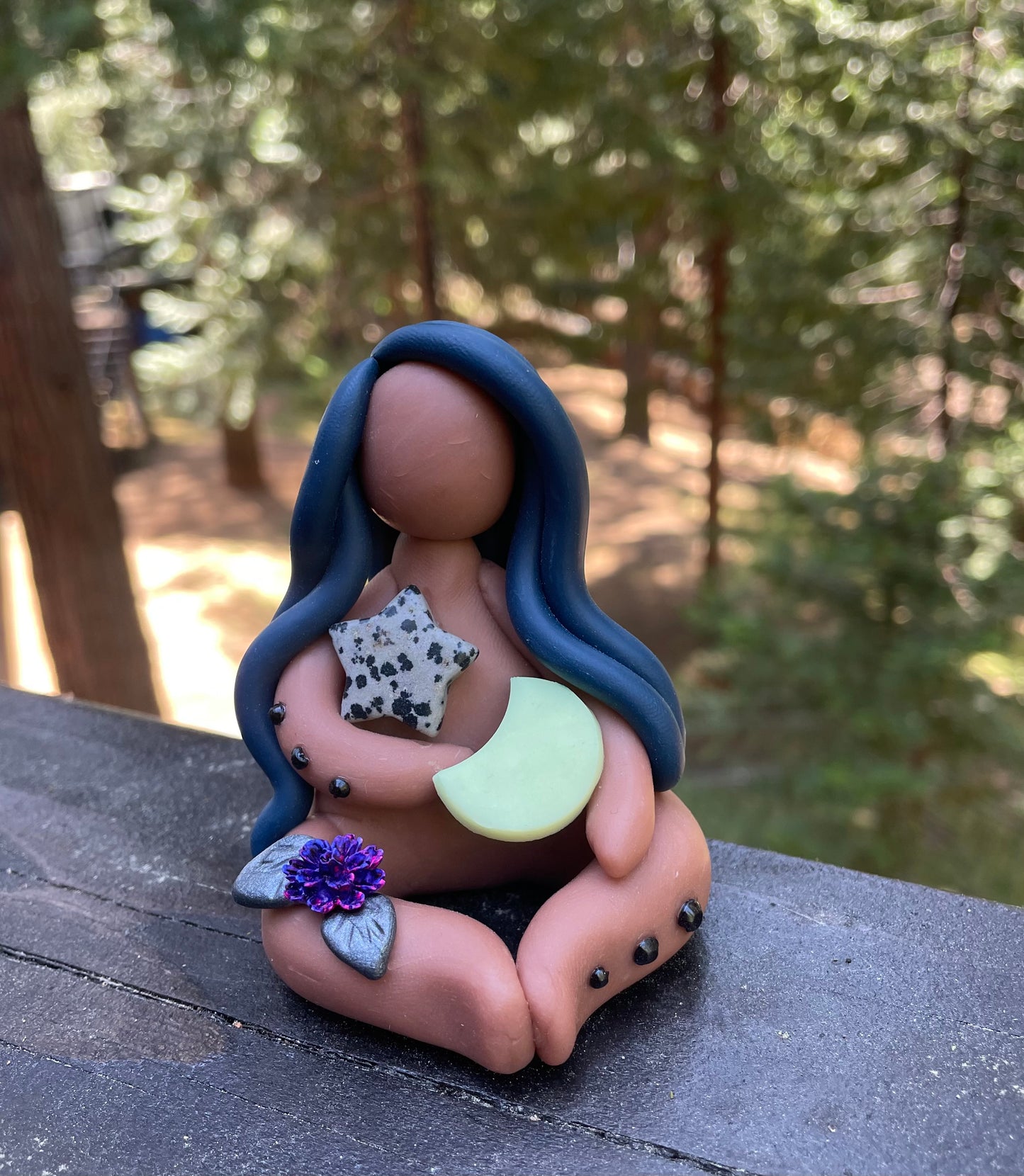 Galaxy moon goddess 