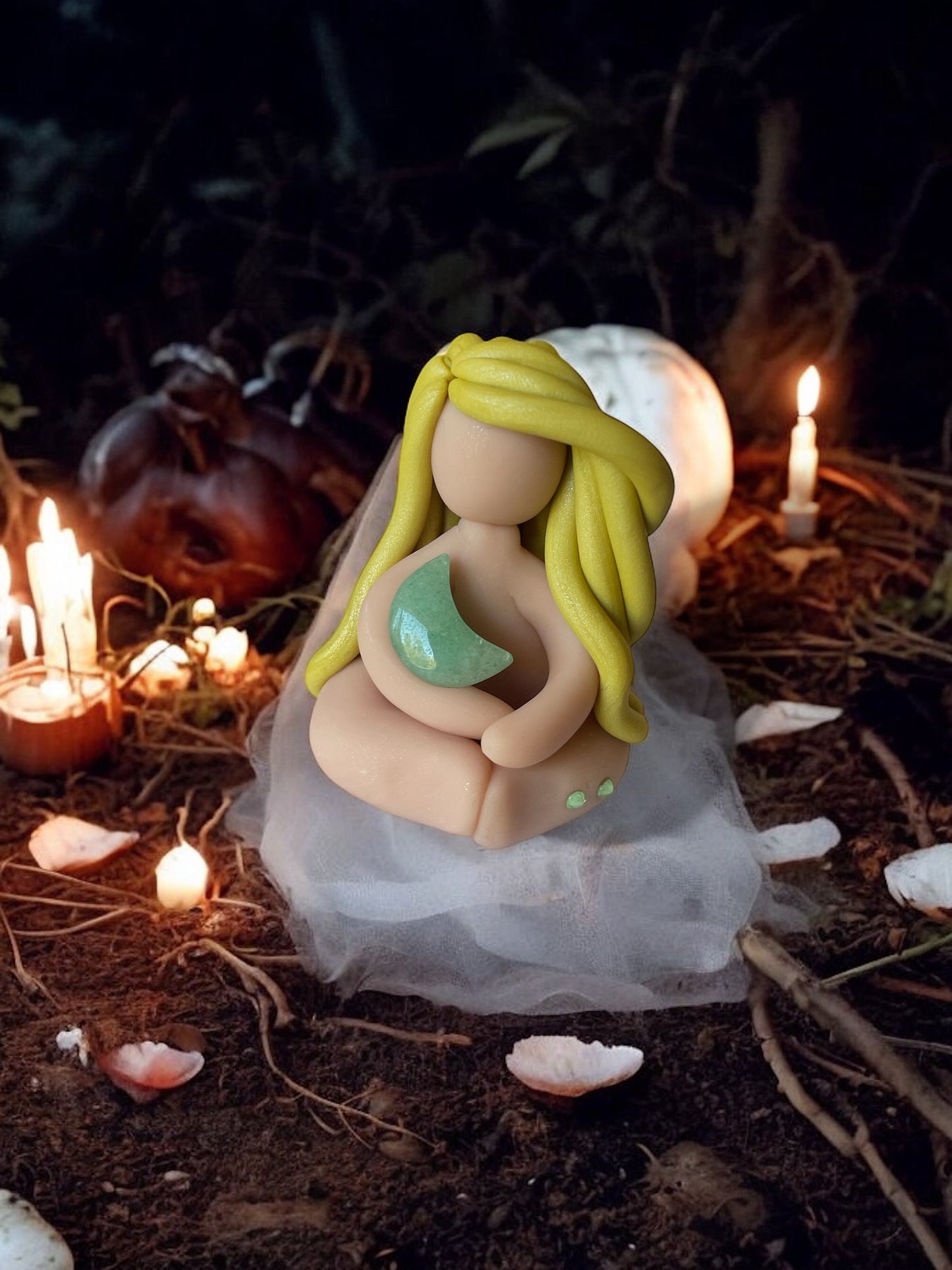 Mini Moon Goddess-aventurine