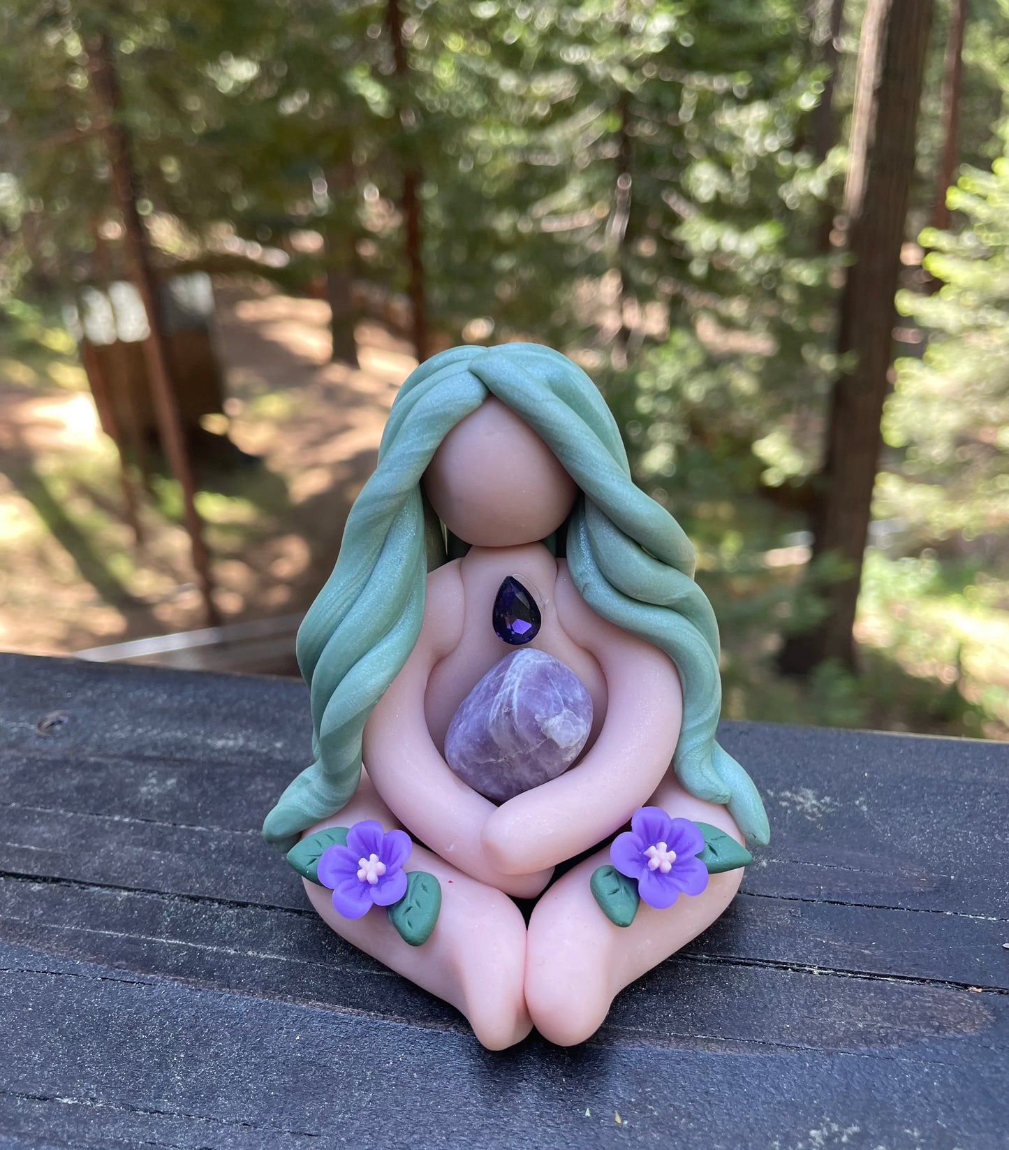 Lepidolite Goddess