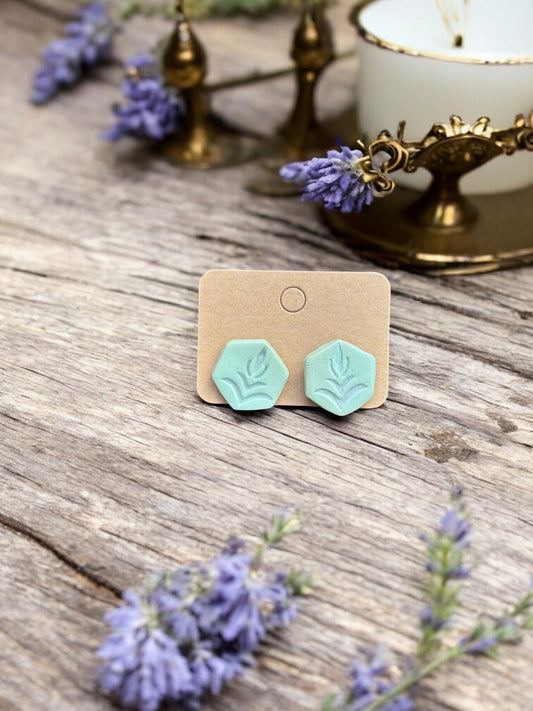 Ice Blue Studs