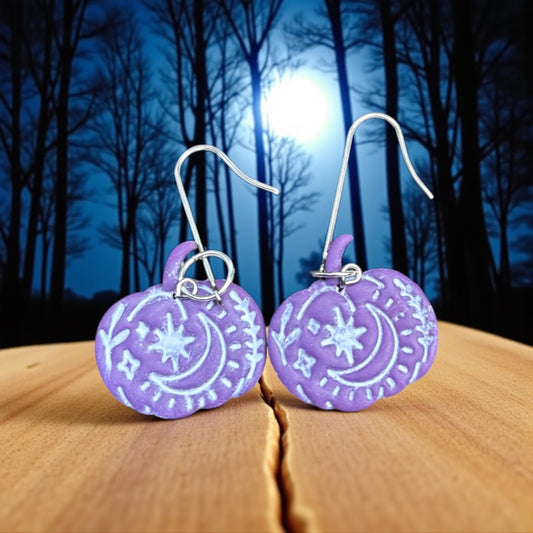 Boho Pumpkins purple
