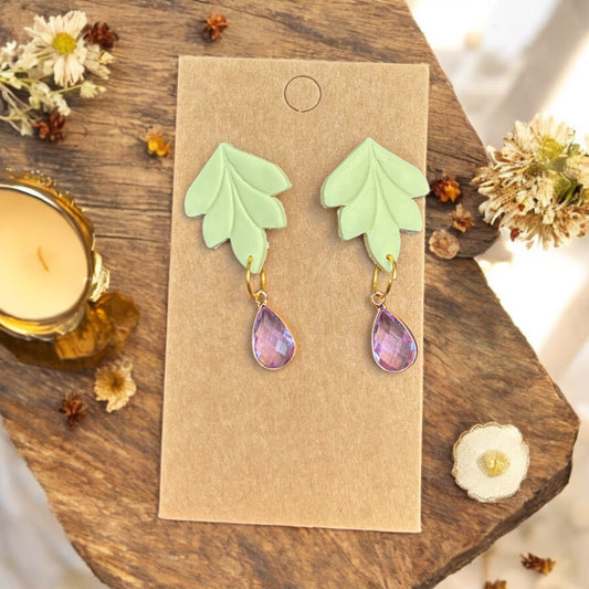 Boho Leaf Dangles