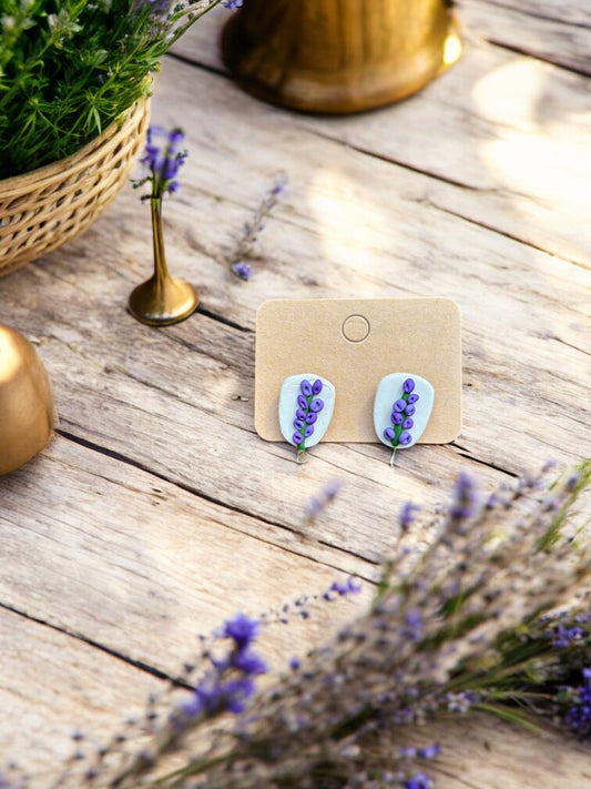 Lavender Studs