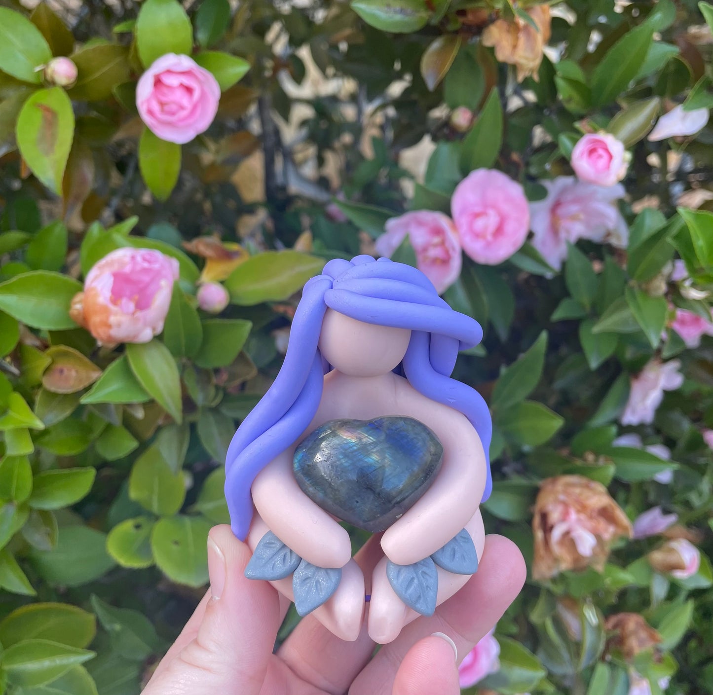 purple labradorite Goddess